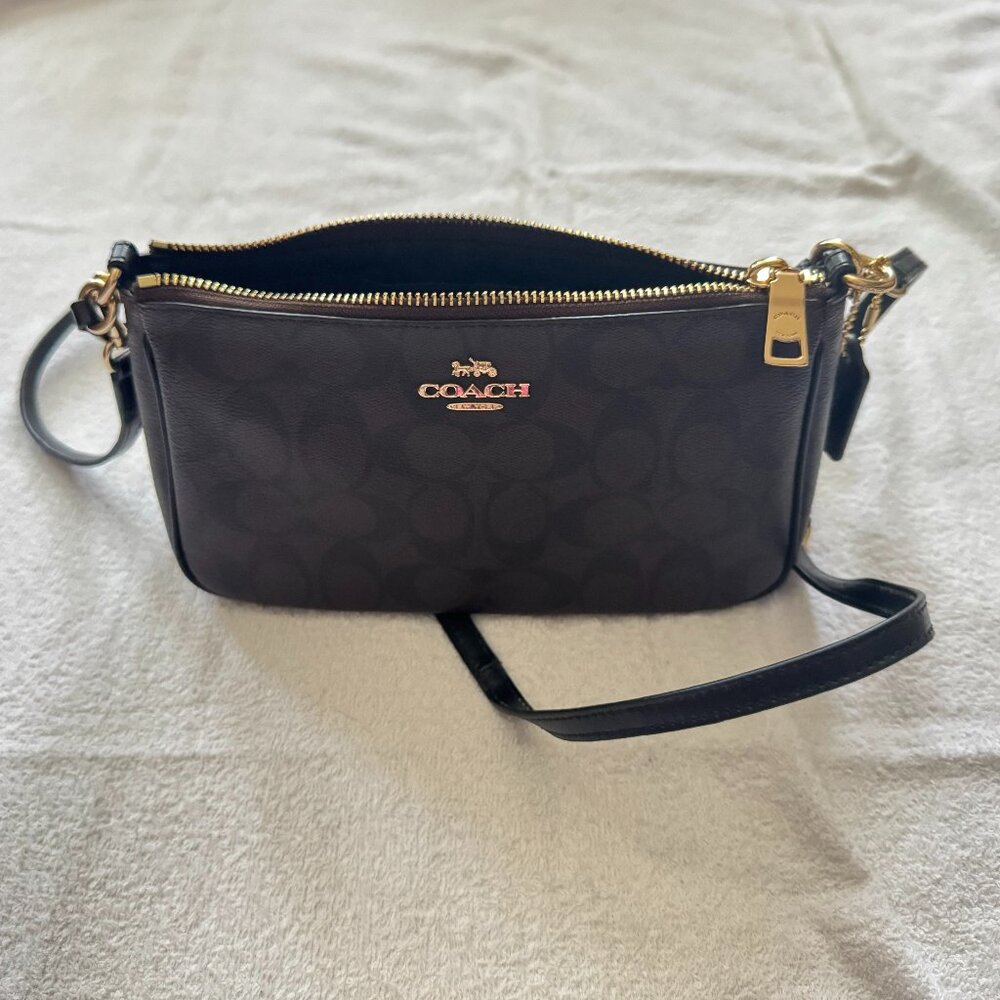 Coach Crossbody Bag, Signature Canvas